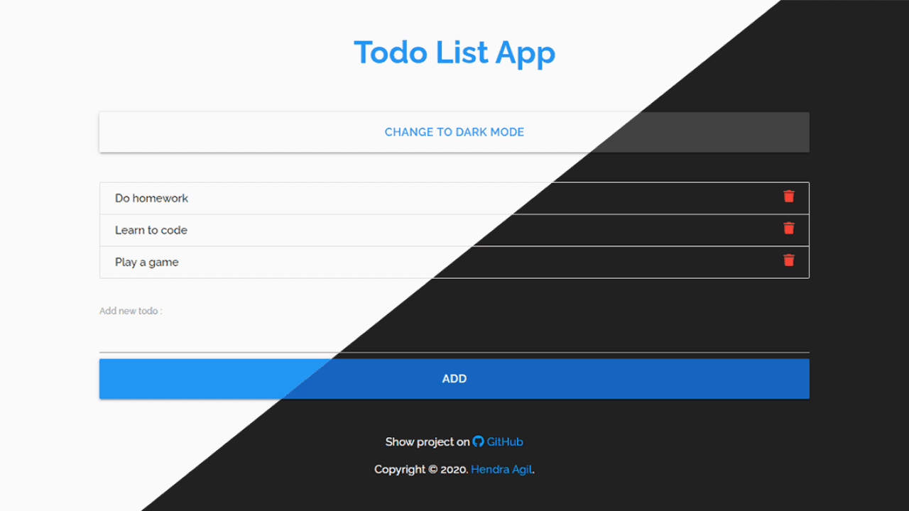 Todo List App