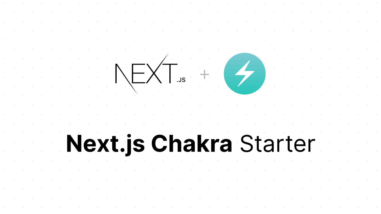 Next.js Chakra Starter
